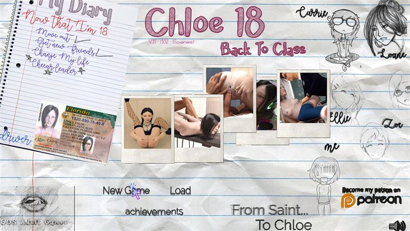 Chloe18 – Back To Class Version 0.39 Win/Mac/Android by GDS+cheat menu