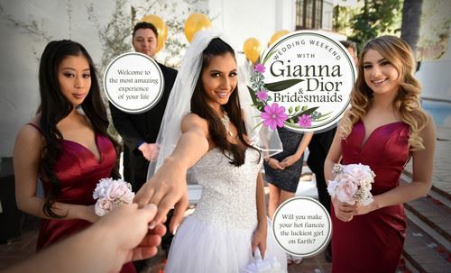 Wedding Weekend with Gianna Dior & Bridesmaids by LifeSelector