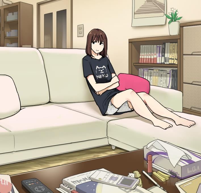 Sex on the Living Room Sofa - Wakamatsu