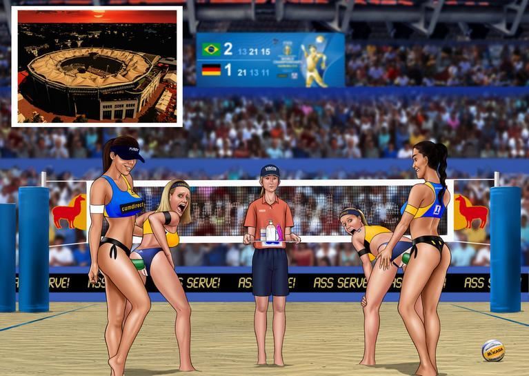 Updated FIVB Beach Volleyball Women's World Championship 2019 By Extro