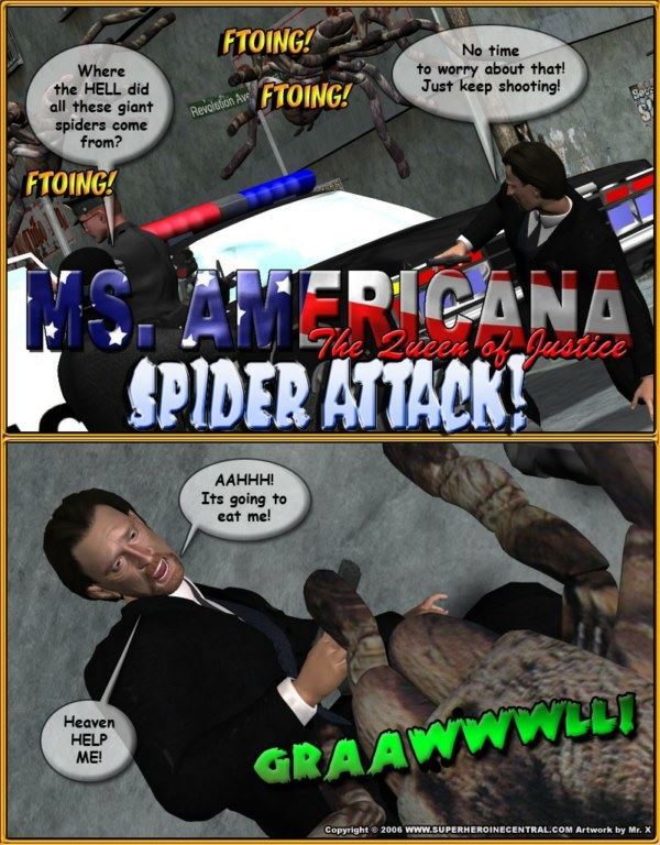 MrX - Ms Americana - Spider Attack