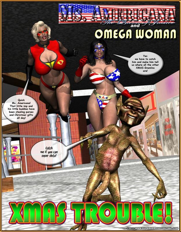 MrX – Ms Americana And Omega Woman – Xmas Trouble