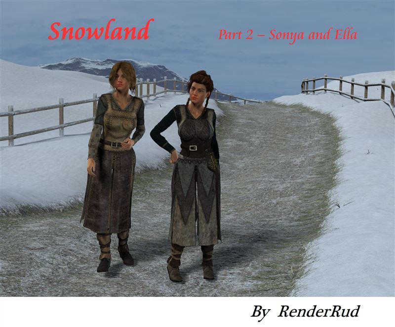 Snowland Part 2 – Sonya & Ella by RenderRud