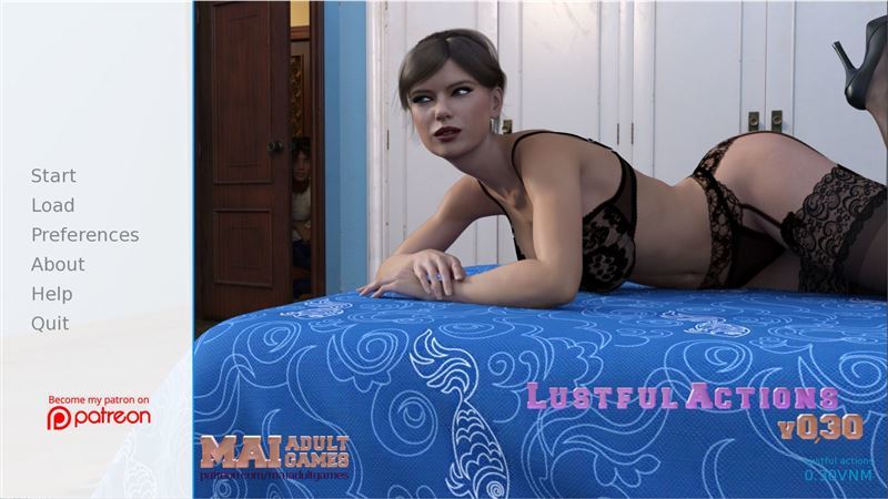 Lustful Actions – Version 0.3.5 Beta + Compressed Version by Mai Win/Mac/Linux/Android