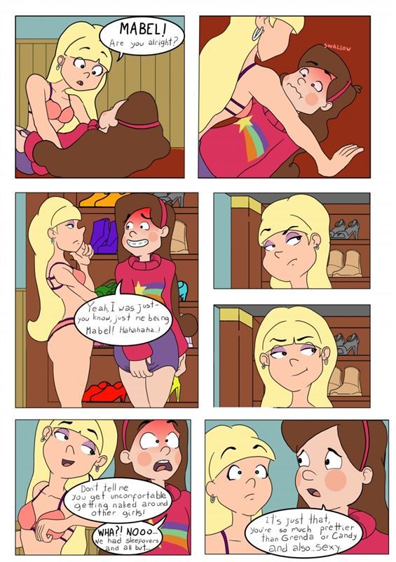 Gravity Falls Mable X Pacifica