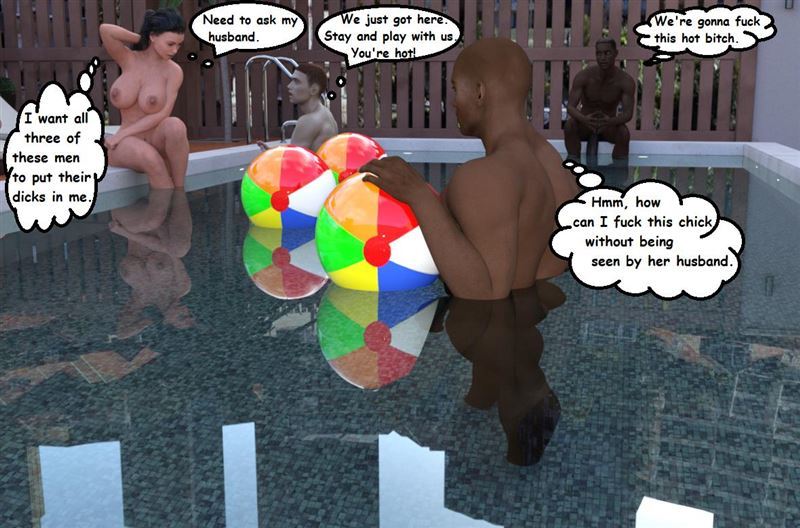 Mature3dcomics - Cucks Pool Party Part 2