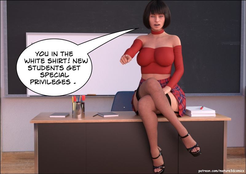 Mature3dcomics - Sexy Teacher captions