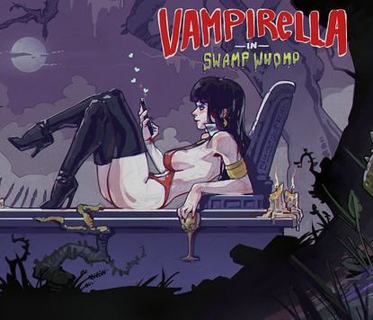 Sabudenego - Vampirella in Swamp Whomp