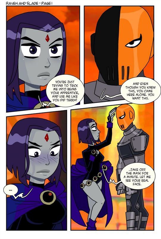 Eyxxx - Raven and Slade (Teen Titans)
