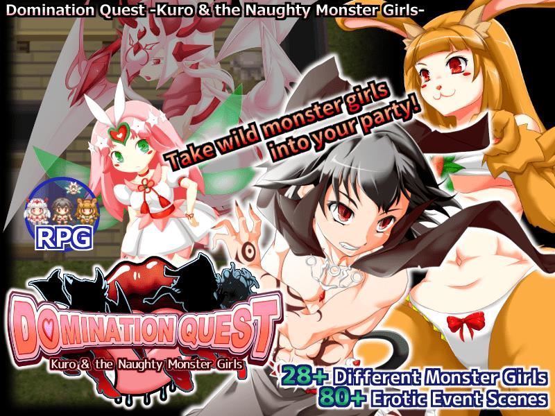 Domination Quest -Kuro & the Naughty Monster Girls Version 1.38 by Kokage no Izumi