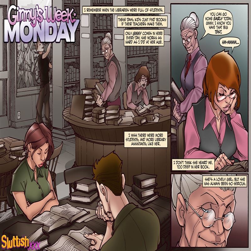 SluttishXXX – Ginny’s Week Monday