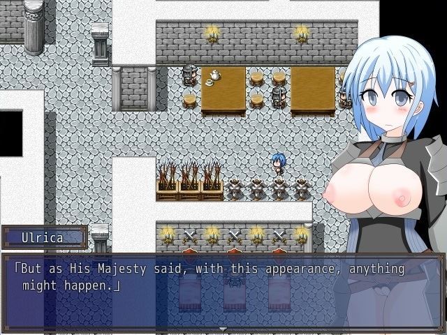 Milky Way - Naked Female Knight Ulrica English Version