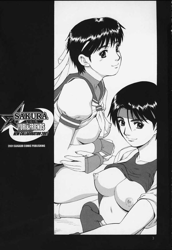 Saigado - Sakura vs Yuri & Friends {King of Fighters, Street Fighter)