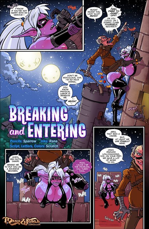 Breaking and Entering- ManaWorld comics