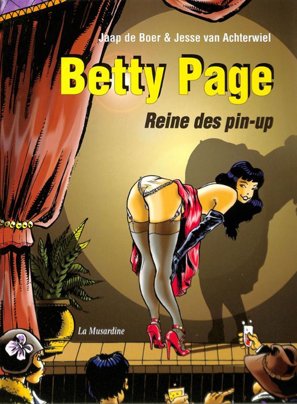 Boer Betty Page Reine des PinUps French