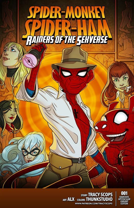 New spider man sex comic by Alx Raiders of the Sexverse