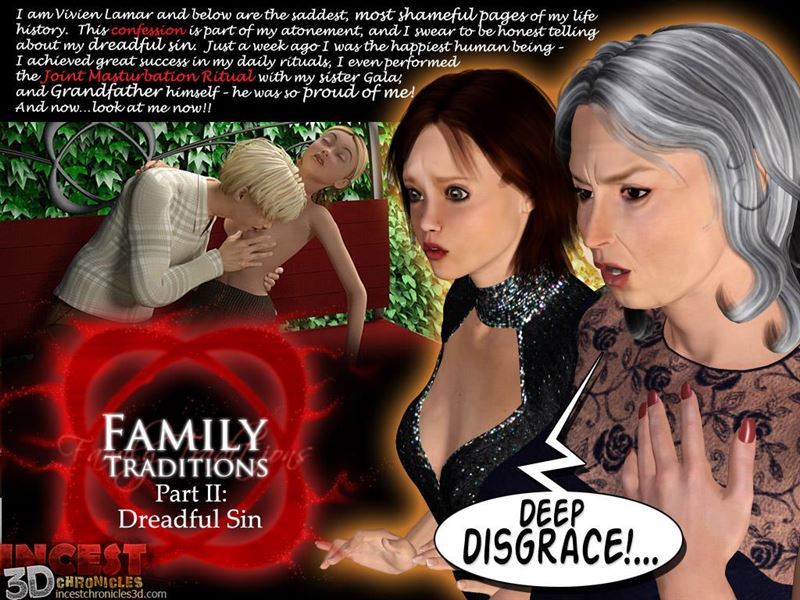 [Incest3dChronicles] Family Traditions. Part 2