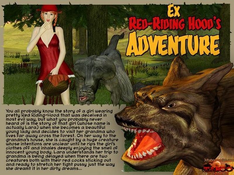 [3dTaboocomics] Ex Red-Riding Hood's Adventure