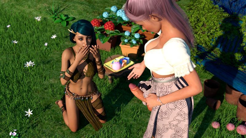 [Naama] Lustful Desires 3 - The Druid Shemale fucking in the public park