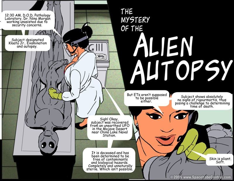 [Spacebabecentral] Alien Autopsy 1-3