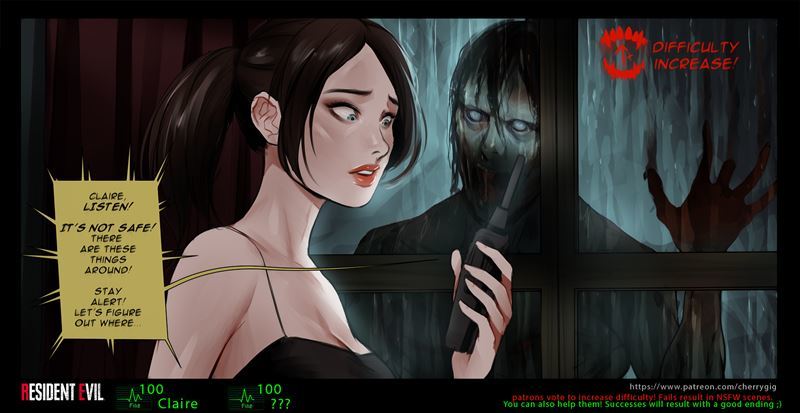 Сherry-gig - Resident Evil interactive comic (ongoing)