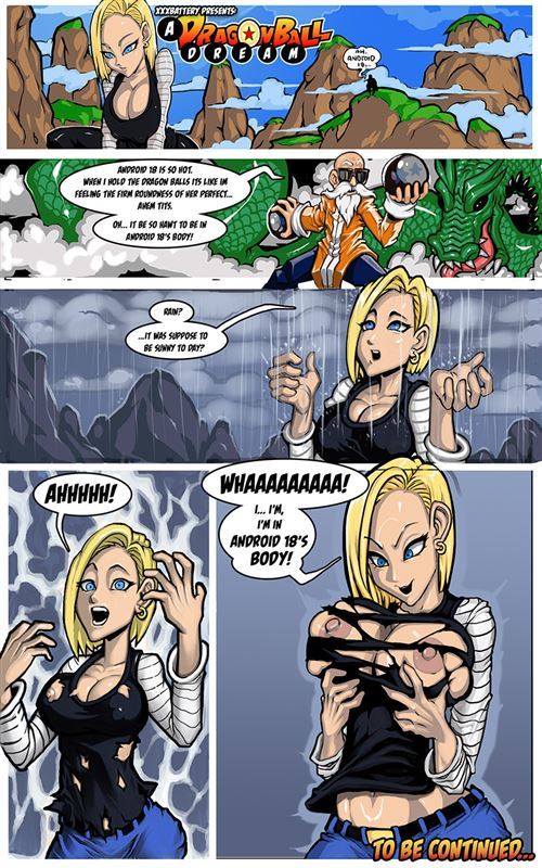 xxxBattery – A Dragon Ball Dream 4 pages