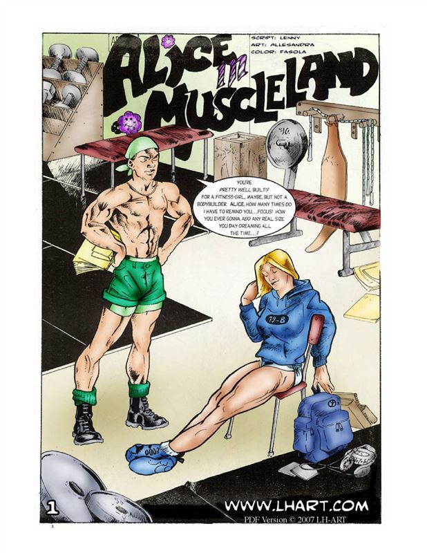 Muscle Growth Girl Porn Cartoon
