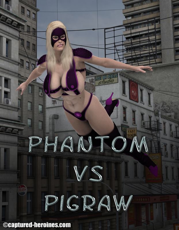 capturedheroines Phantom vs Pigraw
