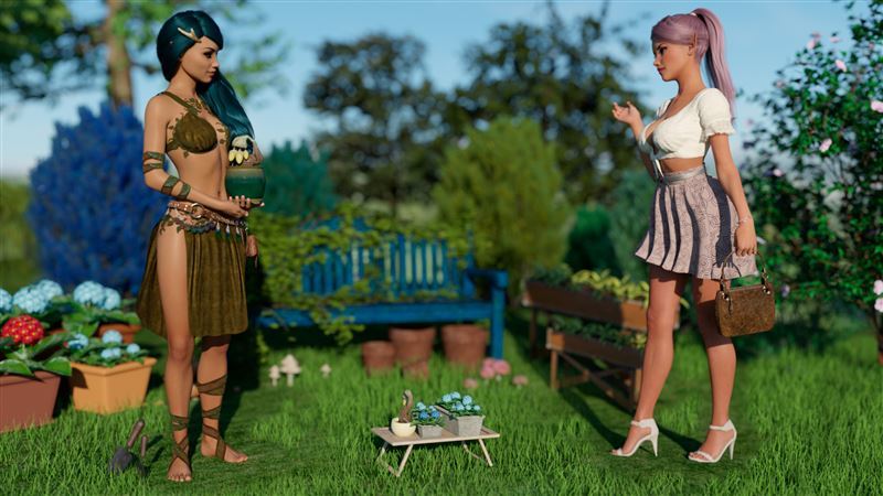 [Naama] Lustful Desires 3 - The Druid Shemale fucking in the public park
