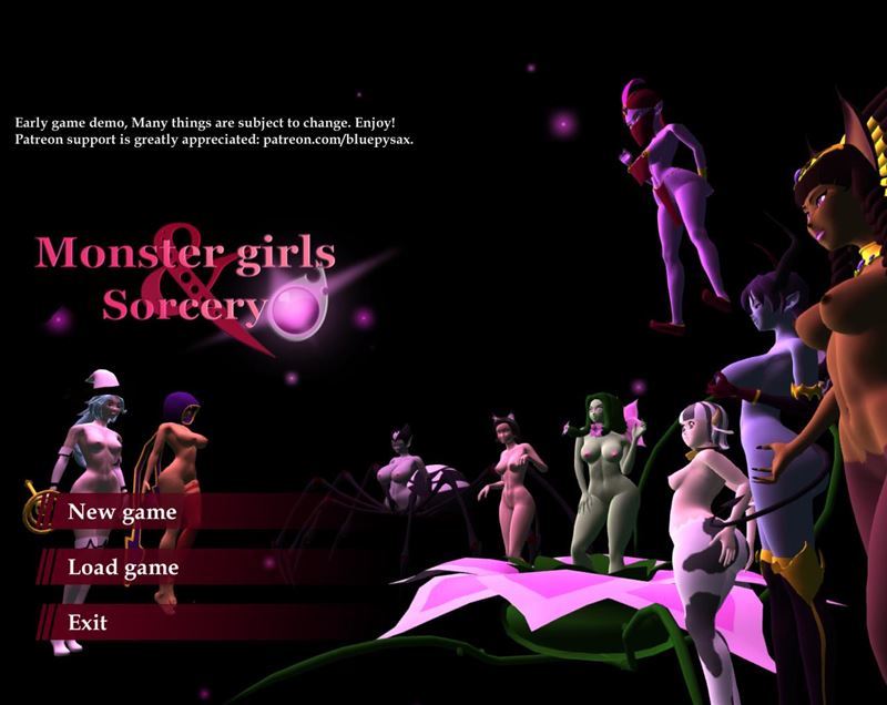 Bluepy Sax Is Developing Monster Girls and Sorcery Version 0.35