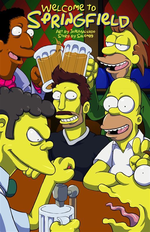 Lisa and Marge Simpson gets fucked hard in Jose Malvado Darrens Adventure