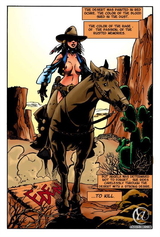 Outlaw Angelas Adventure from Adult Comics