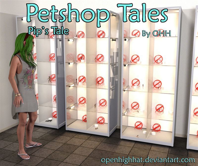 Blonde giantess babe in Petshop Tales Pips Tales from Openhighhat
