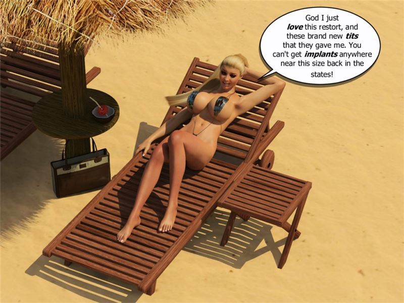 MrPhoenyxx - Beach Bikini Blow Up Doll