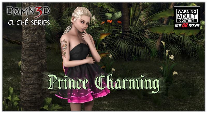 Hot blonde teen fucked by monster frog in [Damn3d] Prince Charming