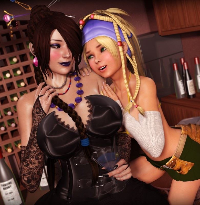 Shemale Sex Between Lulu and Rikku from Final Fantasy by ...