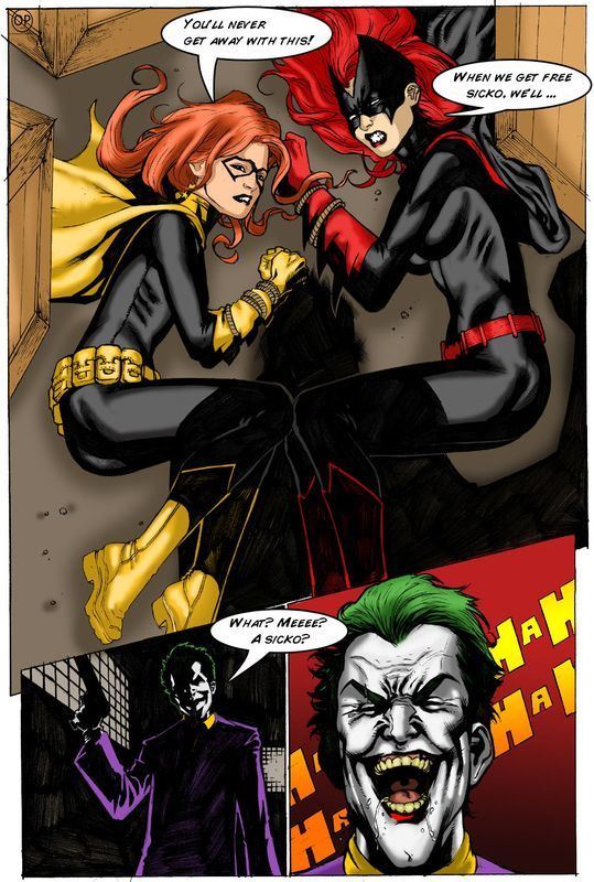 Leandro Comics Joker vs Batwoman