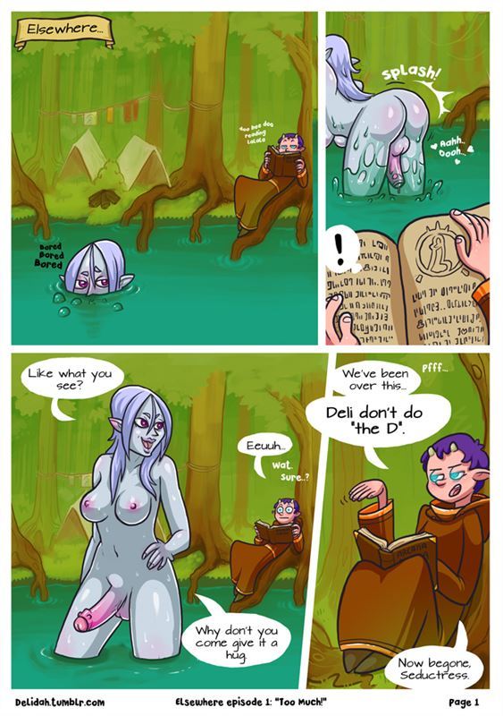 Update fantasy comic by Delidah – Elsewhere Episode 1-10