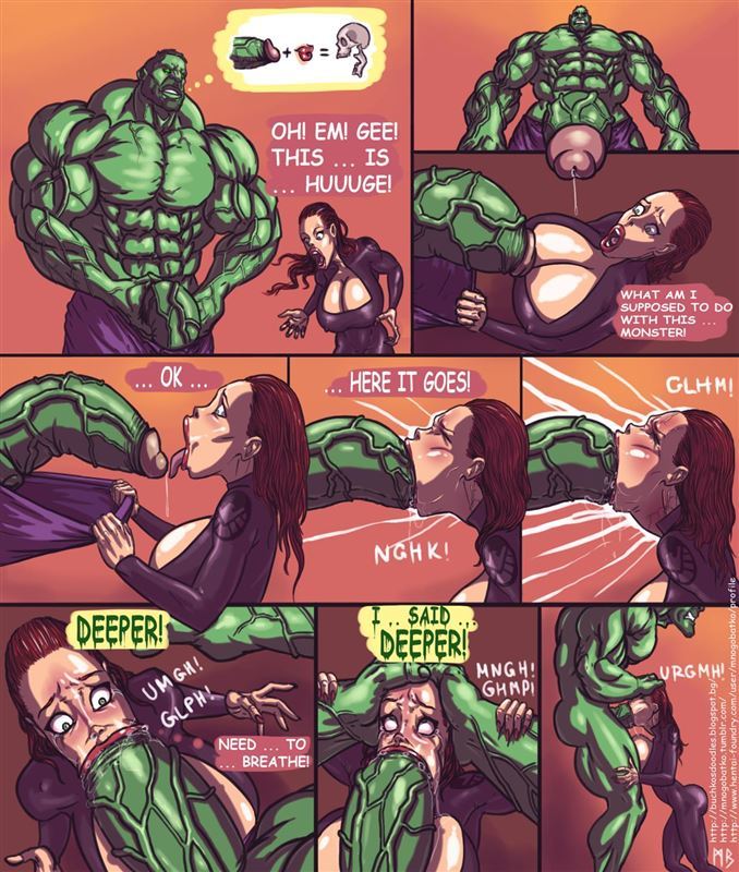 Mnogobatko Hulk vs Black Widow Ongoing