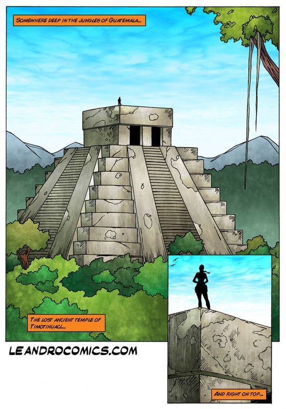 Leandro Comics Lara Croft & the Emerald Pyramid