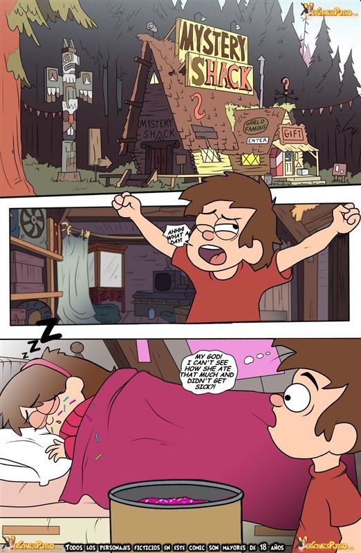 Updated comic by Drah Navlag Gravity Falls One Summer of Pleasure Book 2