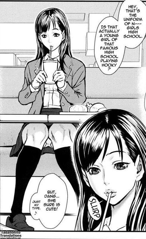 Milky Bitch Chapter 11 Teen in School Uniform Seduced Me in Coffee Shop