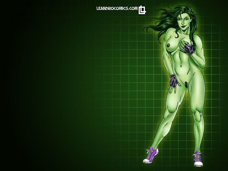 Leandro Comics She-Hulk fucks the Marvel Universe