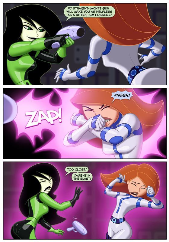 Bdsm comic with Kim Possible and Shego in Kimshengo by Drewgardner