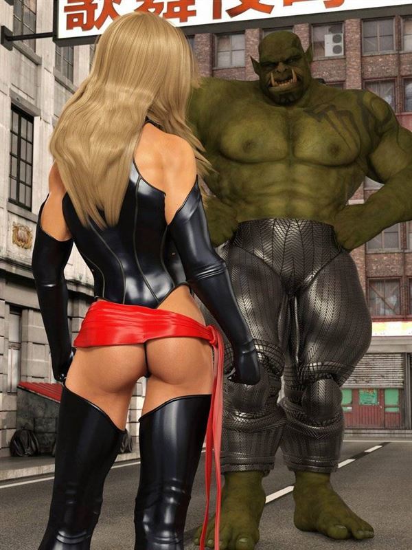 Dahrialghul Ms Marvel vs Skrull Champ