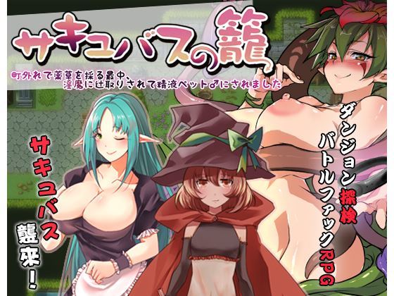 Ason – Succubus Basket – I was abducted and made a cumpet Jap Rpg 2017