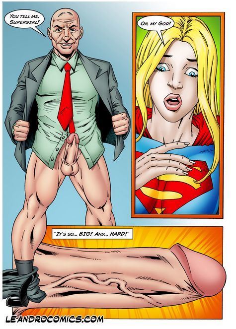 Leandro Comics Supergirl vs Lex Luthor : The Sexy Interrogation Session!