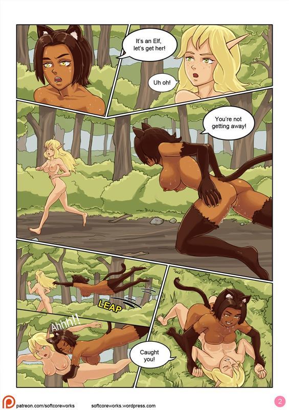 Softcore Works Jungle of Pleasure Volume 2 Catgirls In Heat ONGOING