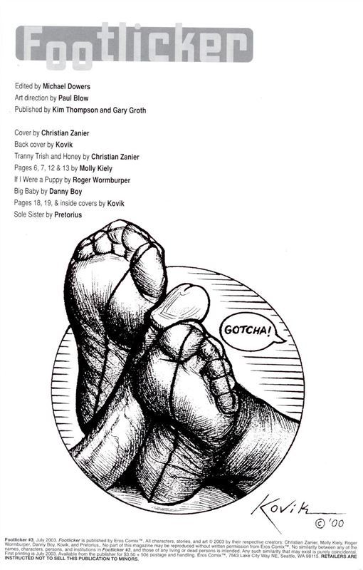 Footlicker Part 1-3 by Eros Comix