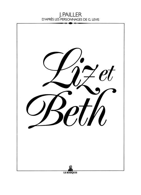 Georges Levis Liz et Beth #5 - Le Club des Sens [French]